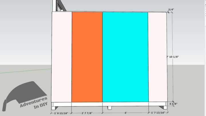 Side Wall Sheathing Dimensions