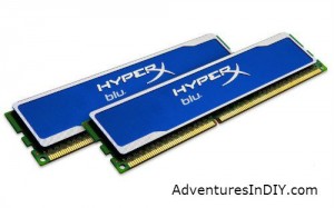 Kingston HyperX Blu RAM used in upgrade