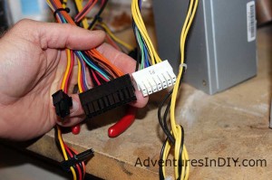 24 Pin Power Next To Lenovo 14 Pin Motherboard Connection