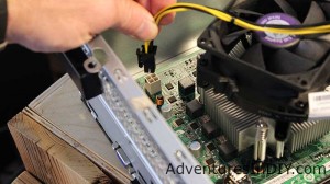 Reconnecting the CPU Power