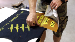 Lot Number Stencil For Shirt