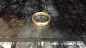 Curing Enamel Coating On Copper Ring