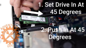 Putting The Drive In Place