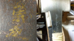 Stamped Maker's Mark vs. Chisel Or Etched Smith Markings