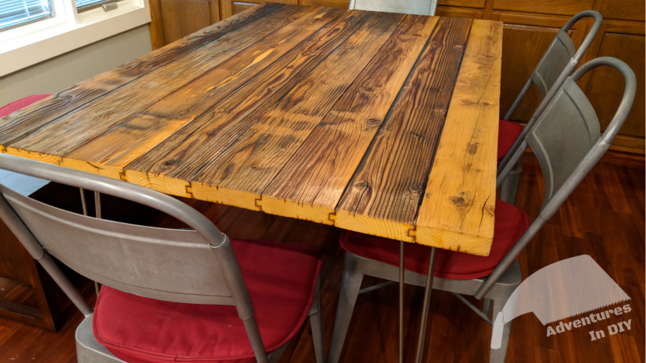 Dining Table With Metal Chairs