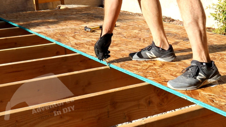 Marking Panel Edge Before Applying Adhesive