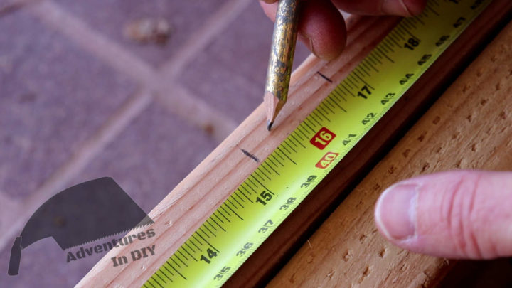 Marking Rim Joists For Joist Locations