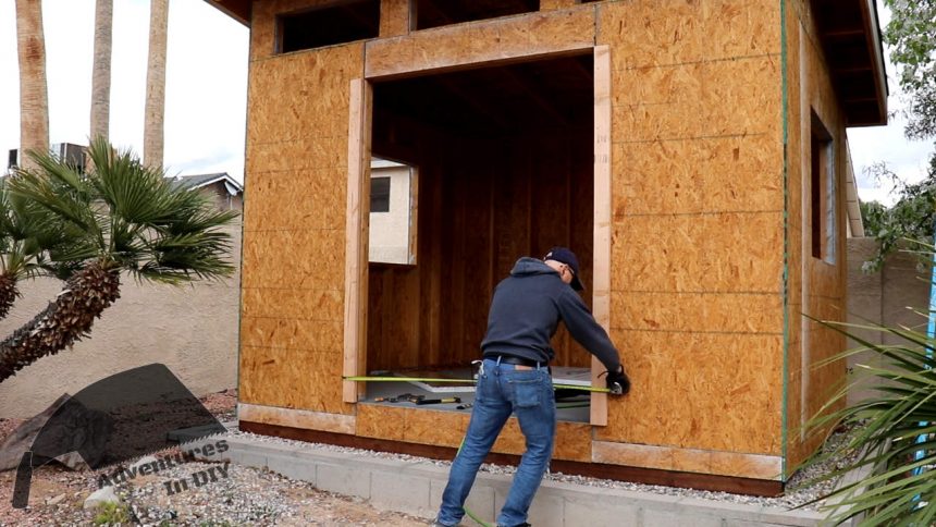 Building A Modern Shed – Part 9 – Finishing the Walls and Bumping Out ...