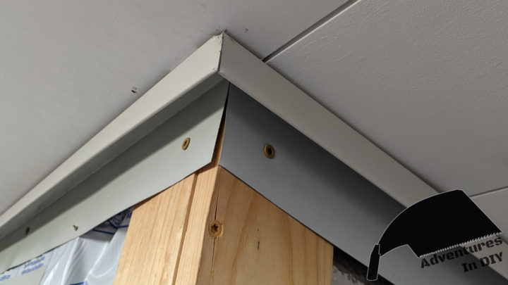 Outside Corner with J Channel Where the Wall Meets the Soffit